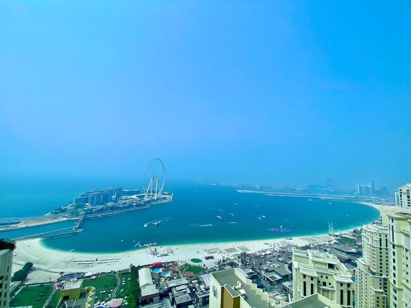 Цены на JBR Beach Full Sea View 2 BR High Floor в Дубае