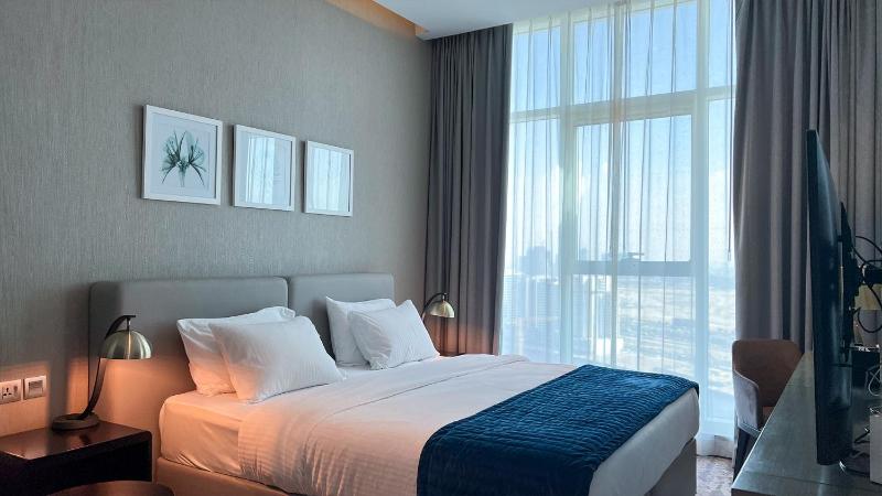 Цены на Burj Khalifa View Studio - Business Bay - Maison Prive - Keyrock HH в Дубае
