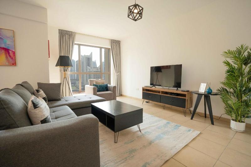 Zed Living - Mrujan 6 - Marina View 2BR in JBR — отель с удобным расположением в Дубае