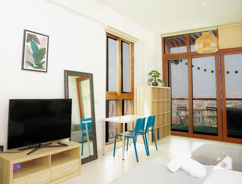 Цены на NEW! Studio with breath-taking Palm Views в Дубае