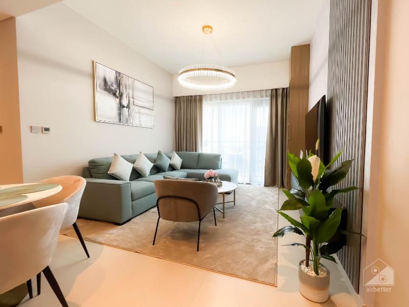 Burj Royale Luxury 1B Balcony & City View Downtown — забронировать отель в Дубае