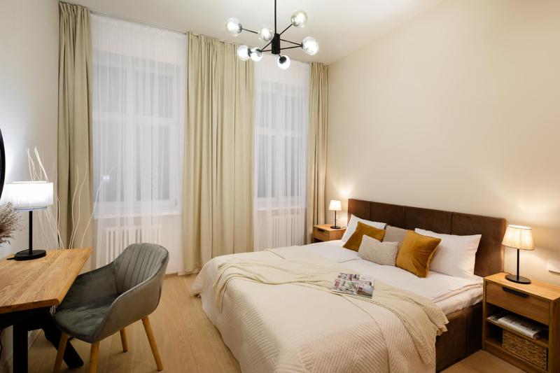 Raina Boulevard Exclusive Design Apartments At Park — отель с удобствами в риге