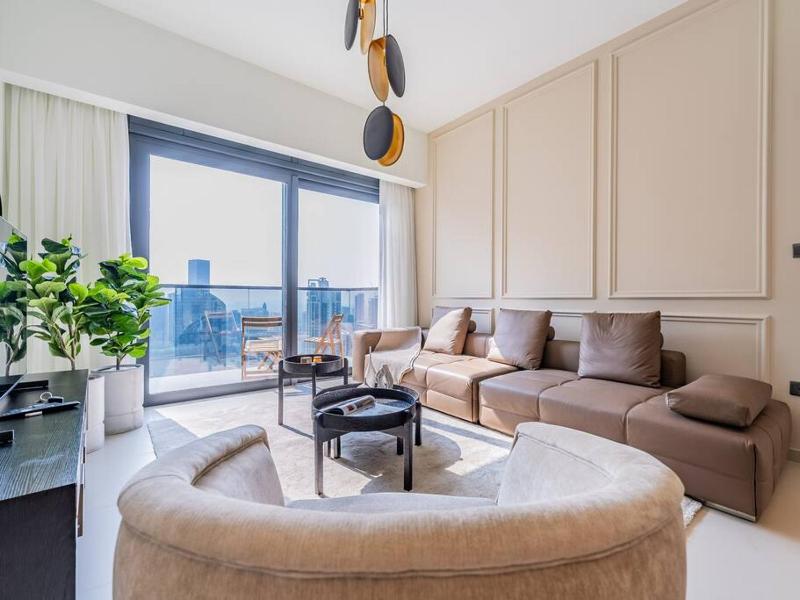 Charming Skyline View From This Fancy Downtown Apt — забронировать отель в Дубае