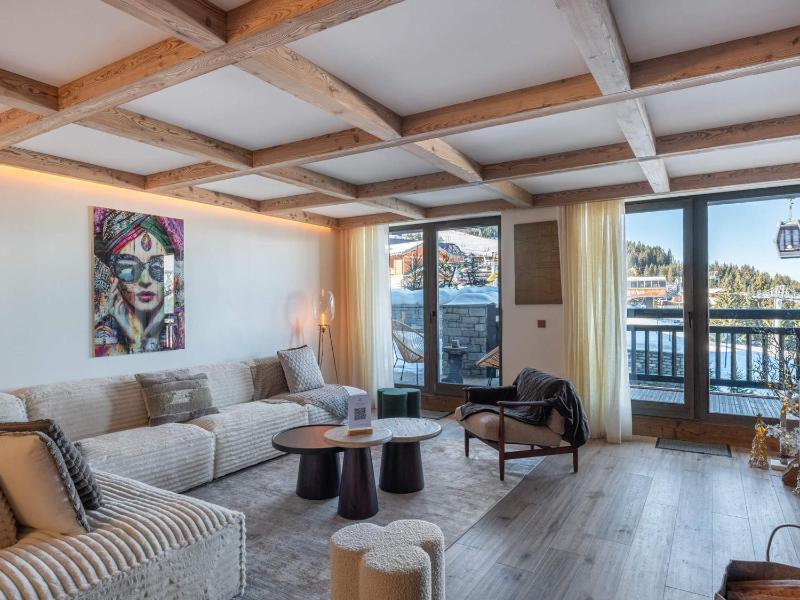 Appartement Neuf Ski-in/Ski-out avec Piscine, SPA et Cheminee a Courchevel 1850 - FR-1-564-109 — отель с удобствами в Куршевеле
