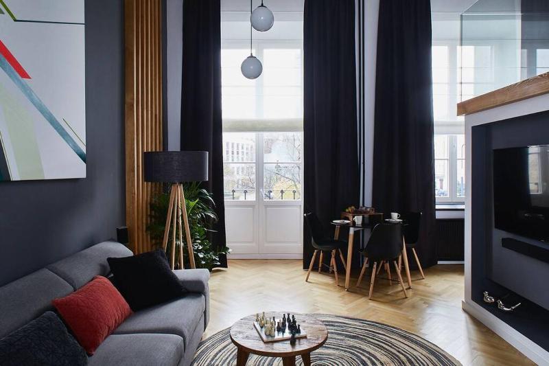 Stylish Apart with Mezzanine and Balcony by ECRU WWA60 — отель в Варшаве, Польша