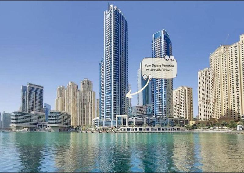 Tranquil Waters 1BR with Gorgeous Canal Views — отель с удобствами в Дубае
