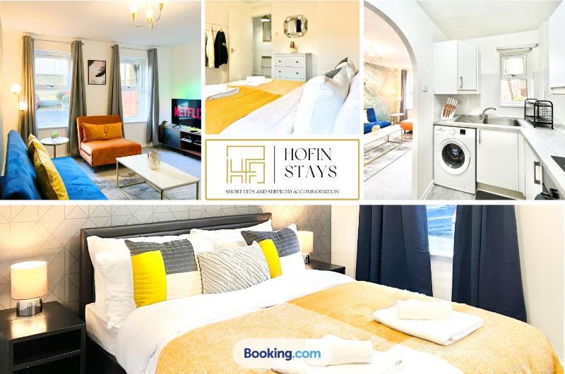 Free Parking - Business OR Relocation - Weekly OR Monthly Stay - 4 Guests By Hofin Stays Short Lets & Serviced Accommodation — отель с удобным расположением в Лондоне