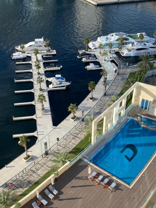 2BR Burj khalifa view, Dubai mall — отель с удобным расположением в Дубае