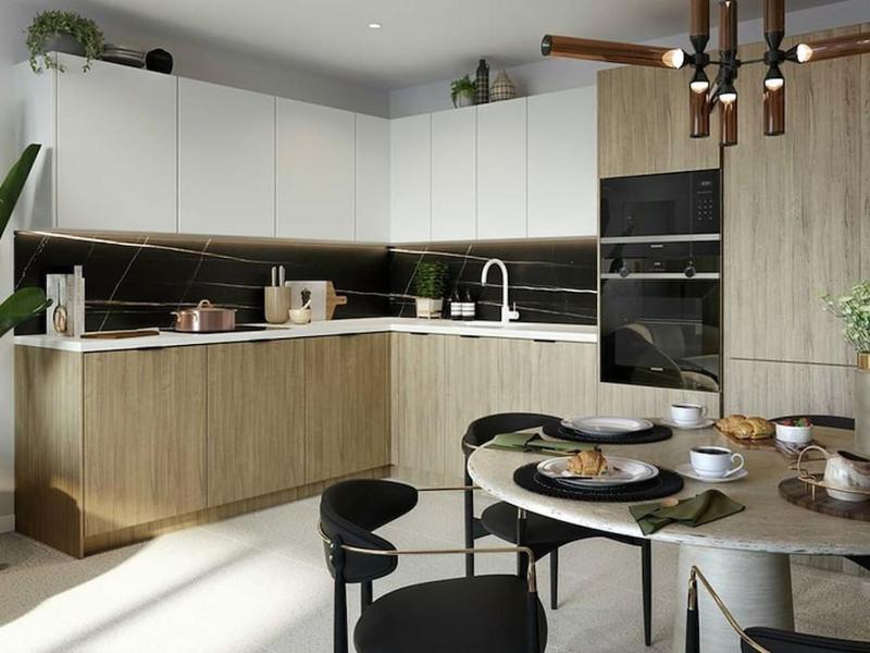 Brand New 1 Bed Modern Apartment — отель с удобствами в Лондоне