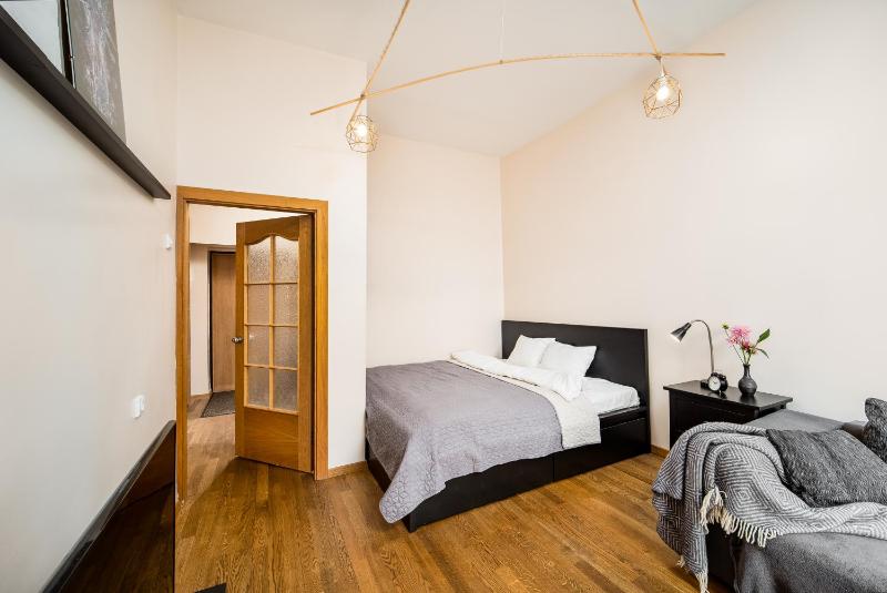 Heart of Senamiestis w King Bed, Full Kitchen — отель в Вильнюсе, Литва