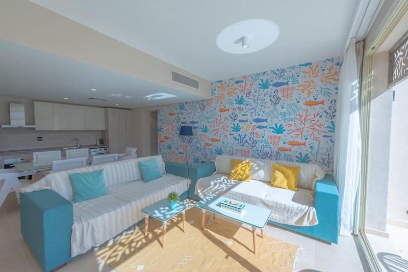 Beach-Inspired 1BR in Mangroovy, El Gouna. Sea & Pool — отель в Хургаде, Египет