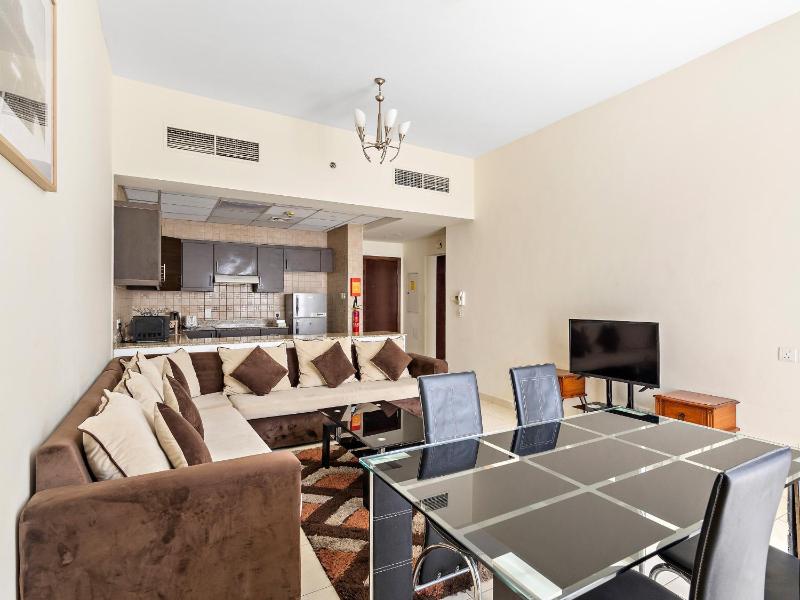 Spacious 1BDR Apartment in Arjan La Fontana-421 — комфортный отель в Дубае