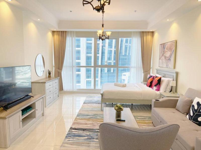 RH- Beautiful Canal View, Cozy studio near metro station — комфортный отель в Дубае