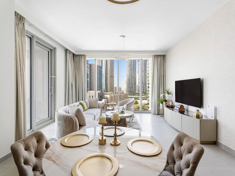 Sophisticated and Trendy 2BDR In Forte Downtown — забронировать отель в Дубае