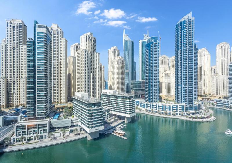 Цены на Luxury 1BR Apartment in the heart Marina, Connection to Dubai Marina Mall - Silverene tower в Дубае