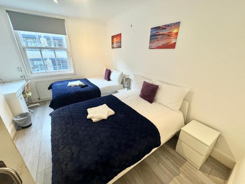 Downtown Chic Private Bedrooms in King's Cross 4 — отель с удобствами в Лондоне