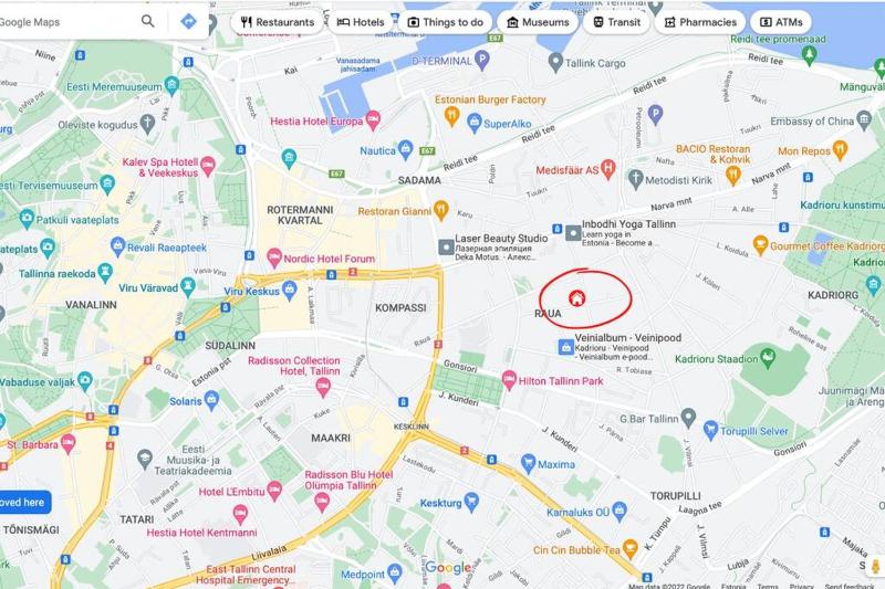 Cozy apartment in the centre of Tallinn — отель в таллине, Эстония