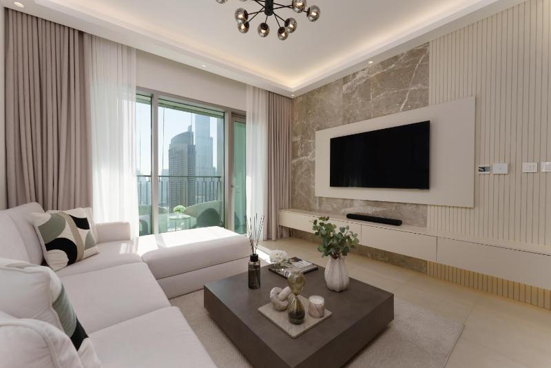 Daniels Burj Khalifa View 2BR at Address Opera — отель с удобствами в Дубае