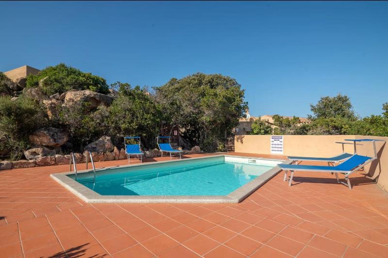 Villetta La Cruzitta a Costa Paradiso - Vista Piscina