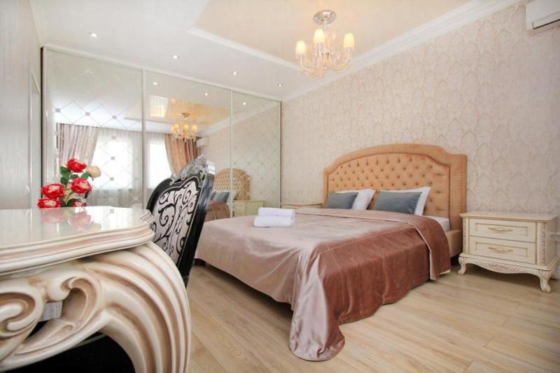 Dvuhkomnatnye apartamenty ZK Sahristan 213 — отель с удобствами в Алматы