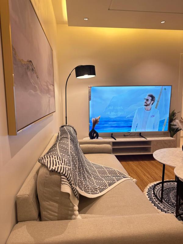 Shqt fkhmt hy almlqa Skyline luxurious Apartments in Al-Malga Riyadh — отель с удобствами в Рияде