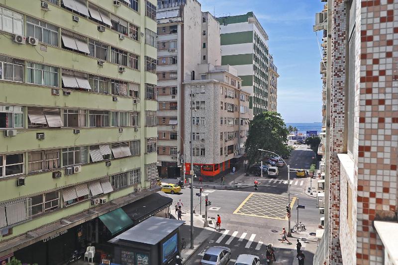 Estudio vista lateral para o mar em Copacabana — отель с удобным расположением в Рио