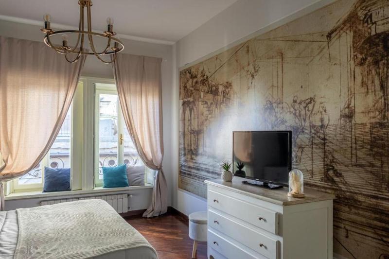 Da Vinci Apartment Duomo BigHouse130Mq Vista Tempio & Terrace — забронировать отель в Милане