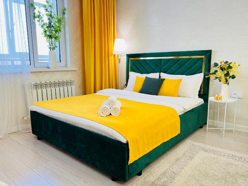 Sunny Green Apartment 396/2 — комфортный отель в Алматы
