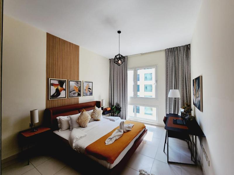 Lovely 1-bedroom apartment in the heart of Dubai marina — отель с удобным расположением в Дубае