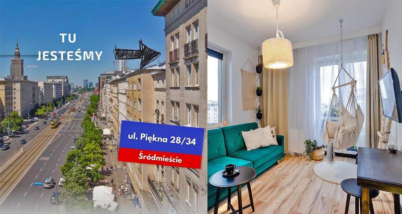 Цены на BOHO Widokowy Apartament Piekna Street, Centrum, Klima, WI-FI в Варшаве
