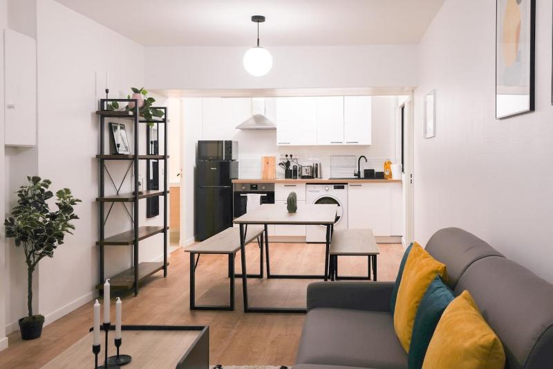 Joli appartement Parc de la Villette - 4P — комфортный отель в Париже