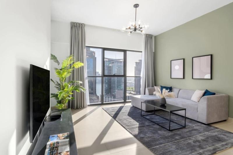 Silkhaus spacious central Downtown 1BDR in new tower — комфортный отель в Дубае