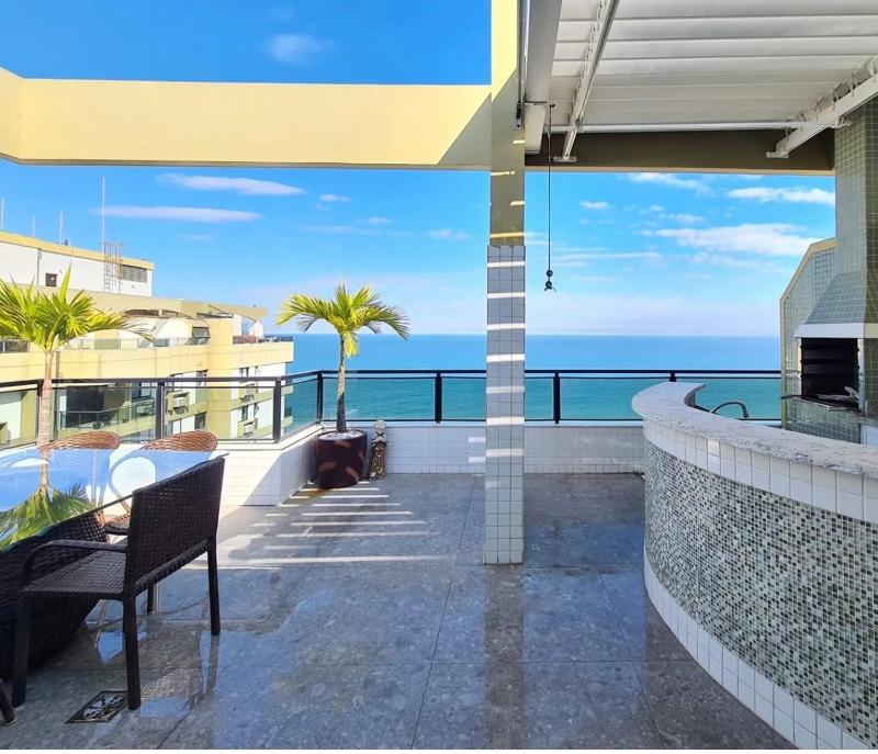 Cobertura de vista para o mar na Barra da Tijuca — отель с удобным расположением в Рио