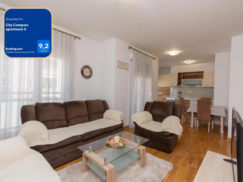 City Compass apartment 2 — комфортный отель в Подгорице