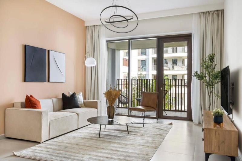 Silkhaus Chic 1BDR in Summer Tower Creek Harbour — забронировать отель в Дубае