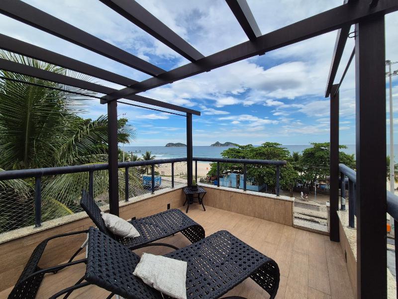 AP Pepe ALECRIM com JACUZZI e SOLARIO Frente ao MAR — комфортный отель в Рио