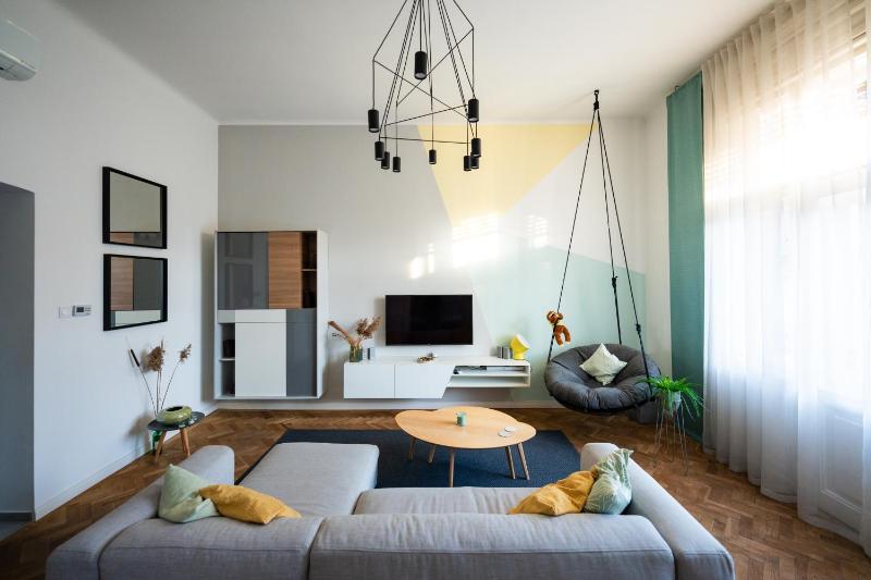 Modern, design lakas a Margit-sziget mellett — отель с удобствами в Будапеште