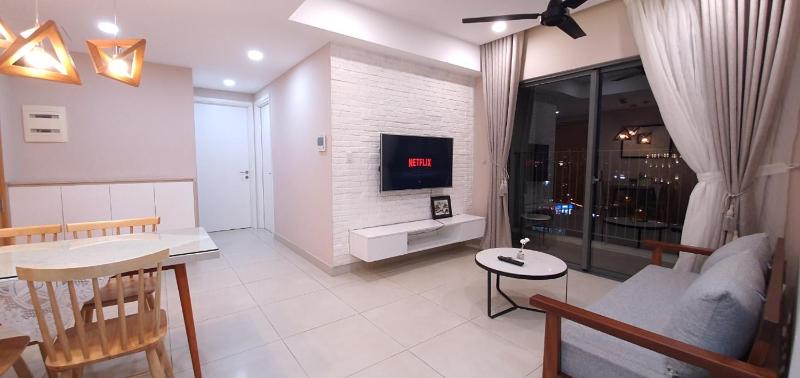 MonMon Apt - Masteri Thao Dien 2BR- Landmark 81 & pool view — забронировать отель в Хошимине