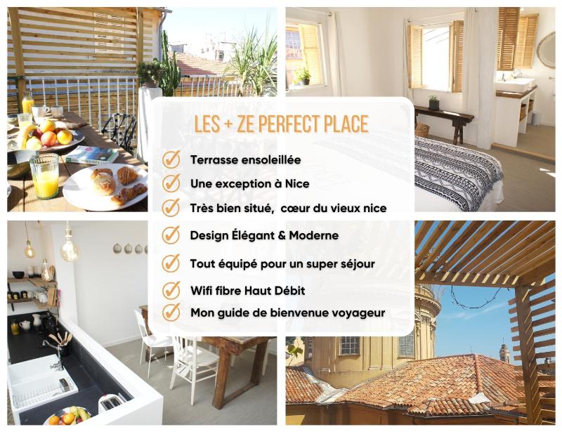 Ze Perfect Place - Vieux Nice - Exceptionnel Appartement - Calme et Terrasse avec vues — комфортный отель в Николь