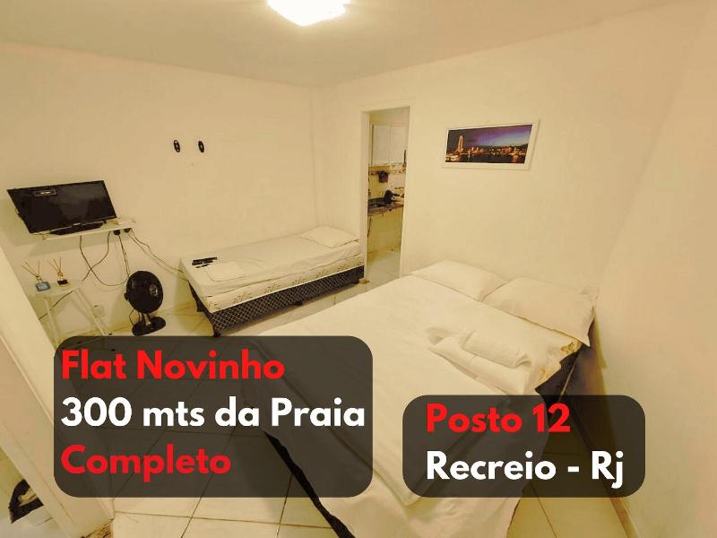 Flat3 novo a 300 mts da praia posto 12 Recreio - ao lado do Rock in Rio — отзывы гостей и цены