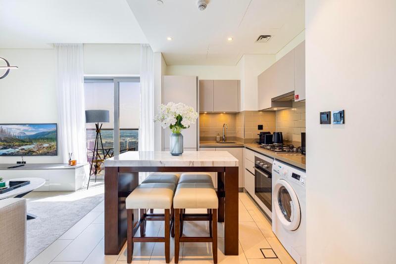 Daniels Serene 1BR in Creek Vista — отель с удобным расположением в Дубае