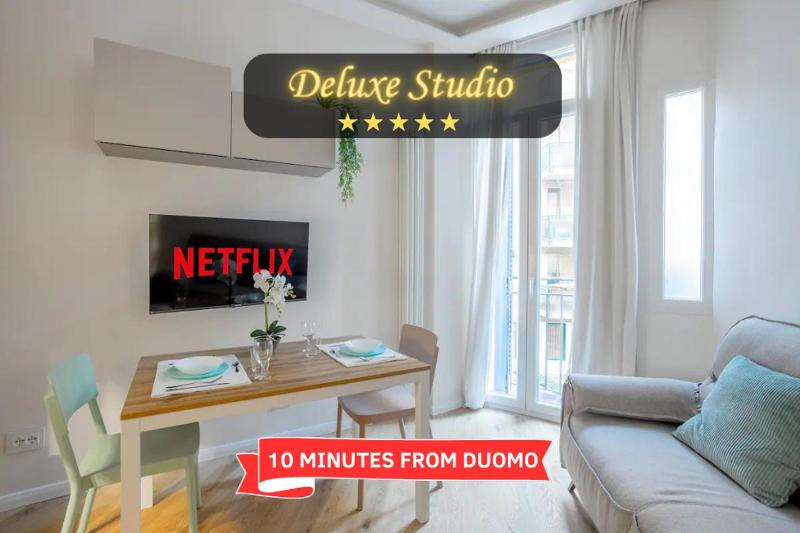 Duomo in 10 minutes - Modern design with free Netflix and Wifi — комфортный отель в Милане