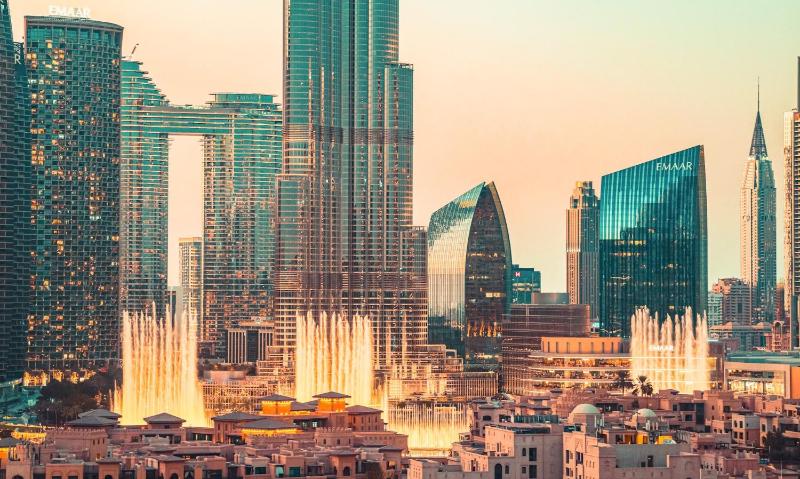 Elite Royal Apartment - Panoramic Full Burj Khalifa, Fountain & Skyline view - Infinite — отель с удобствами в Дубае
