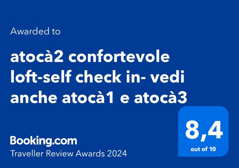 Atoca2 confortevole loft-self check in- vedi anche atoca1 e atoca3 — забронировать отель в Палермо