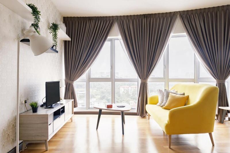 Artsy Designed Studio with a Breathtaking View of the City — комфортный отель в Куала-Лумпуре