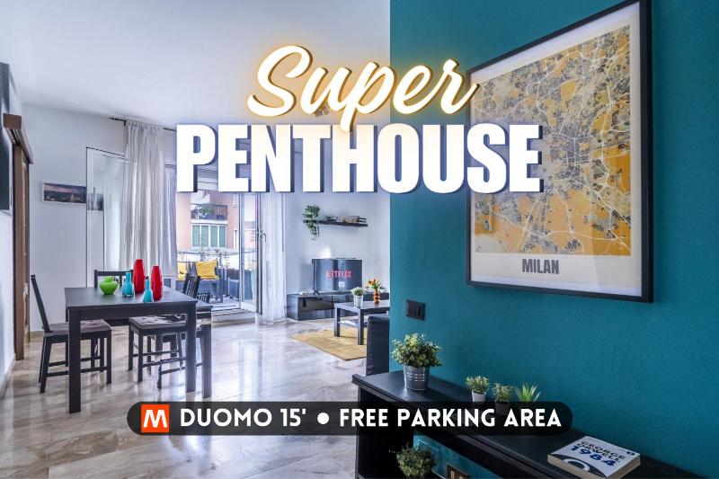 ROOFTOP CON TERRAZZO - Duomo a 15 minuti — забронировать отель в Милане