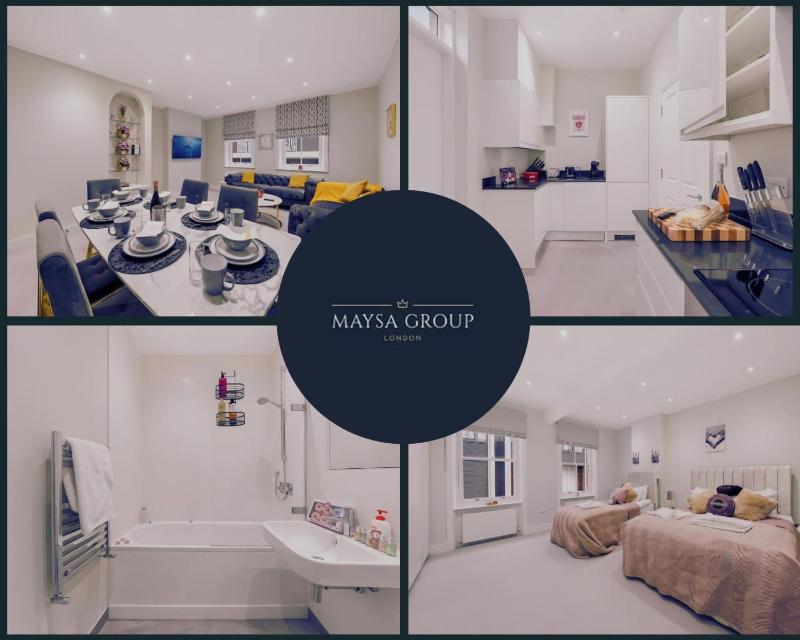 Chic 2 Bed Maisonette in Mayfair 32A — комфортный отель в Лондоне
