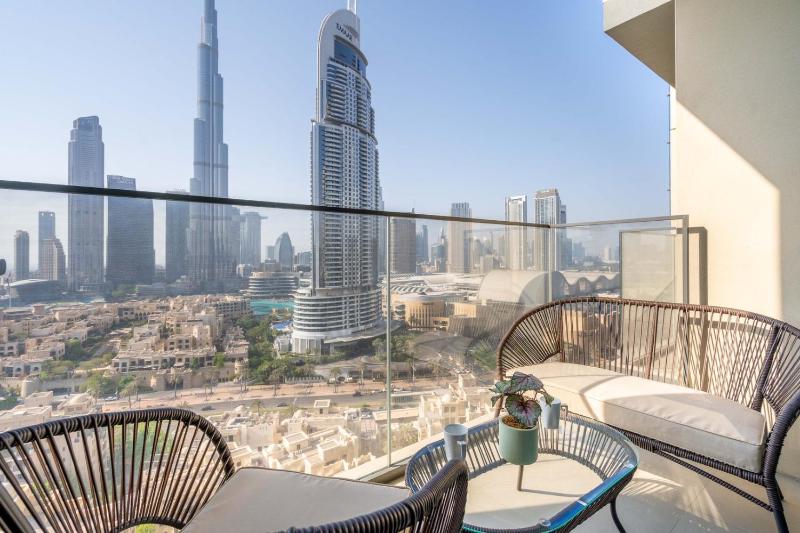 GuestReady - Modern Elegance w Burj Khalifa View — отель с удобствами в Дубае