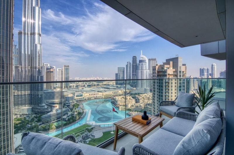 GuestReady - Heights haven with Burj Khalifa views — отель с удобствами в Дубае