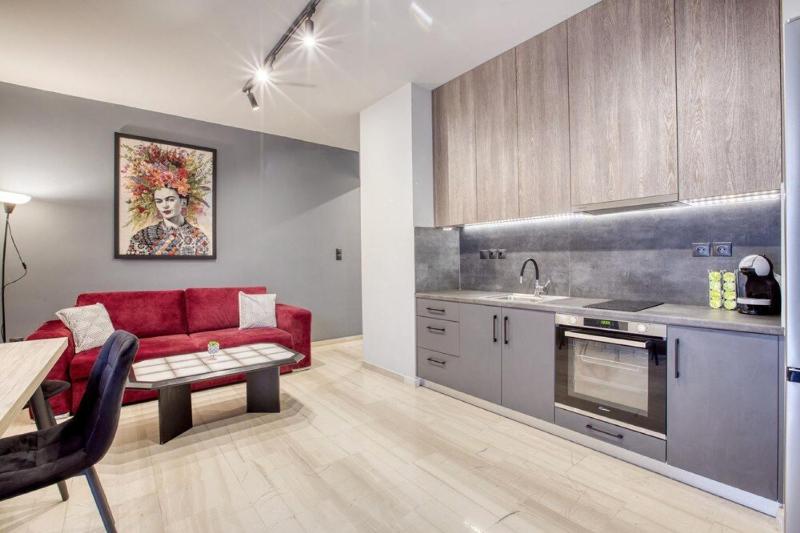 Sweet and modern flat at Palaio faliro — отель с удобным расположением в Афины